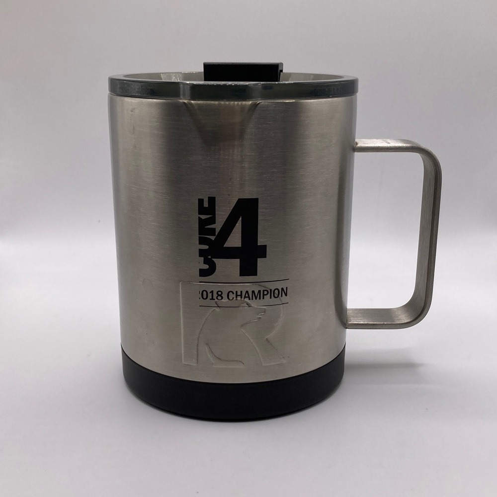 RTIC Double Wall Vacuum Insulated 12 oz Coffee Cup Stainless Steel With Logo